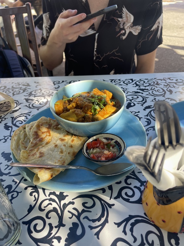 Food at Faeza's Home Kitchen, Bo Kaap