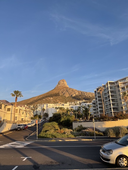 Sea Point lion's head