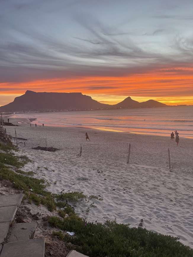 Sunset at Blouberg Beach