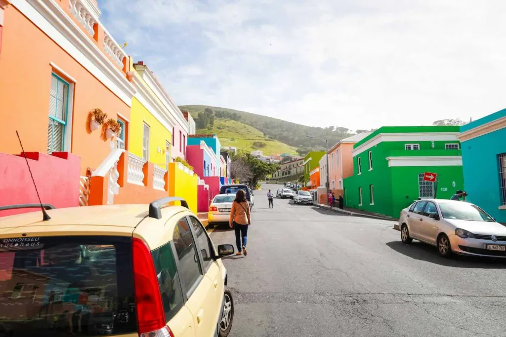 The colourful streets of Bo Kaap