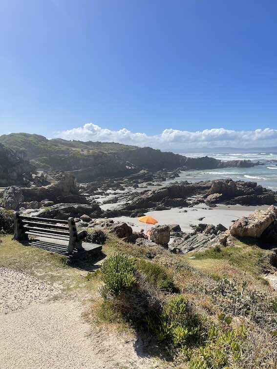 Beach view from the Cliff Path