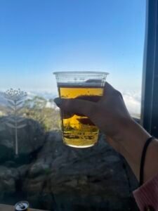 Beer on Table Mountain
