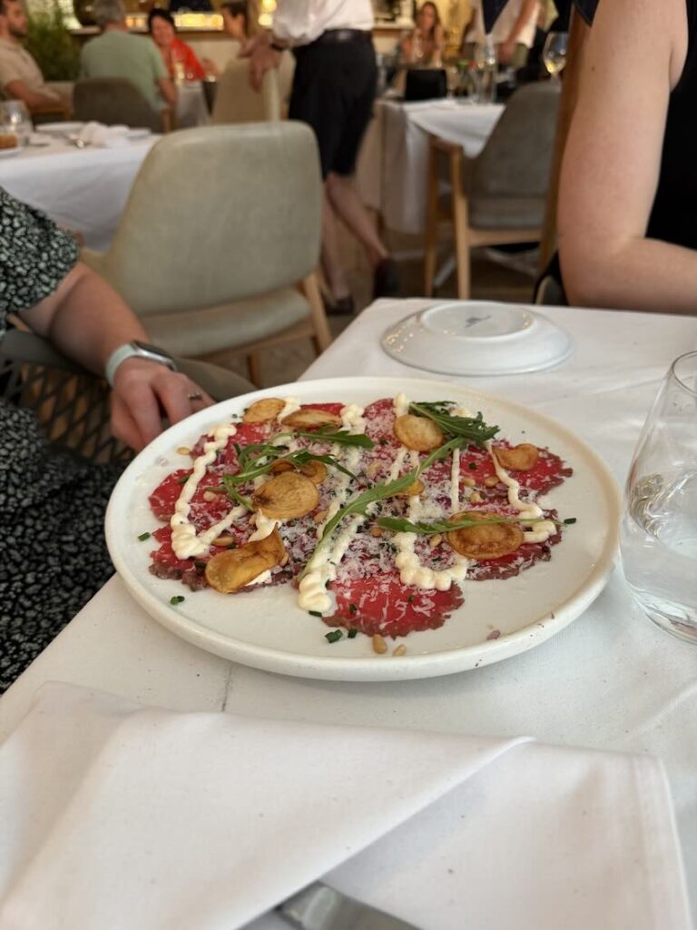 Carpaccio at the Bungalow