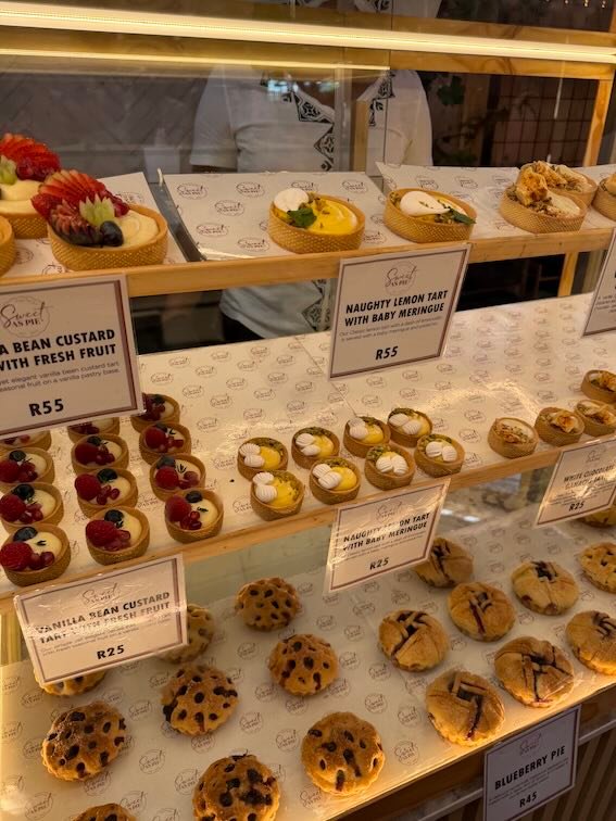 Desserts at Oranjezicht Market