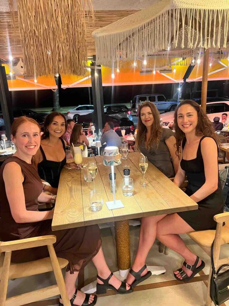 Girls at Harry's