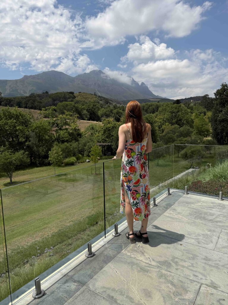 Hannah at Quoin Rock