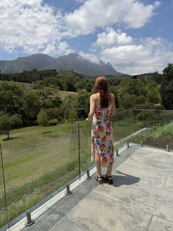 Hannah at Quoin Rock