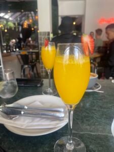 Mimosas at Jarryd's Bistro