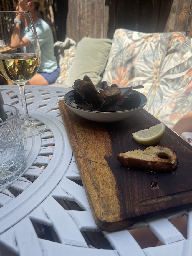 Kloof Street House mussels