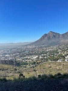Lion's head car park view