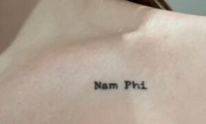 Nam Phi tattoo from Palm Black Cape Town