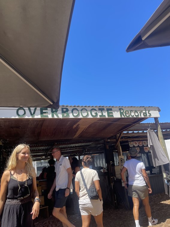 Overboogie Records at Hermanus Country. Market
