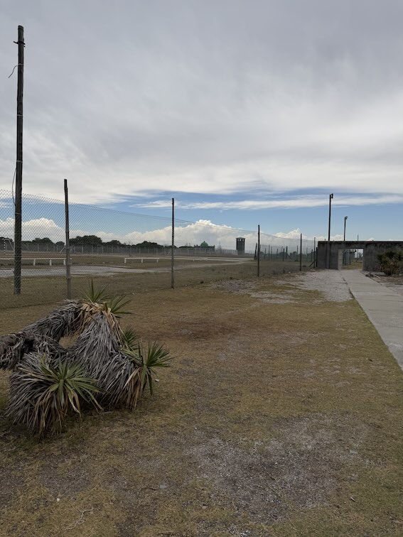 Robben Island bleak landscape