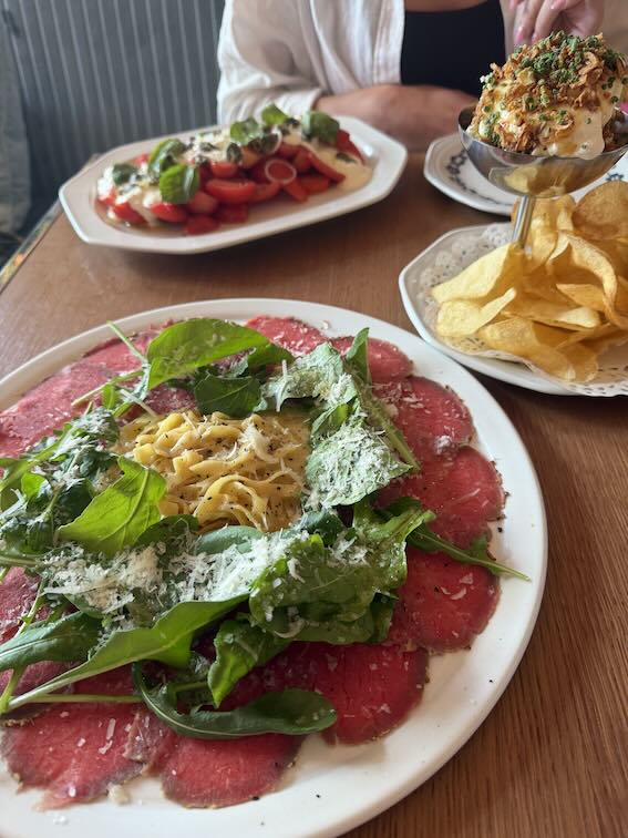Arlecchino's beef carpaccio