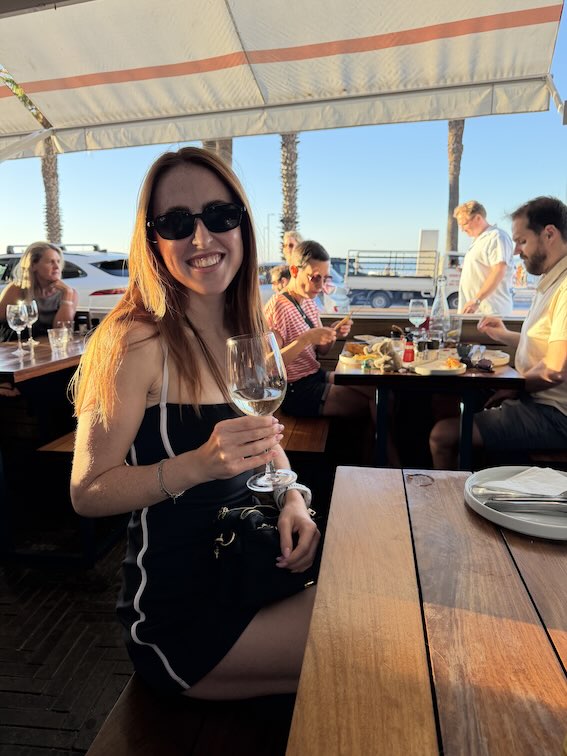 Hannah at Rockpool Alo Dress