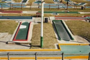 Putt putt course