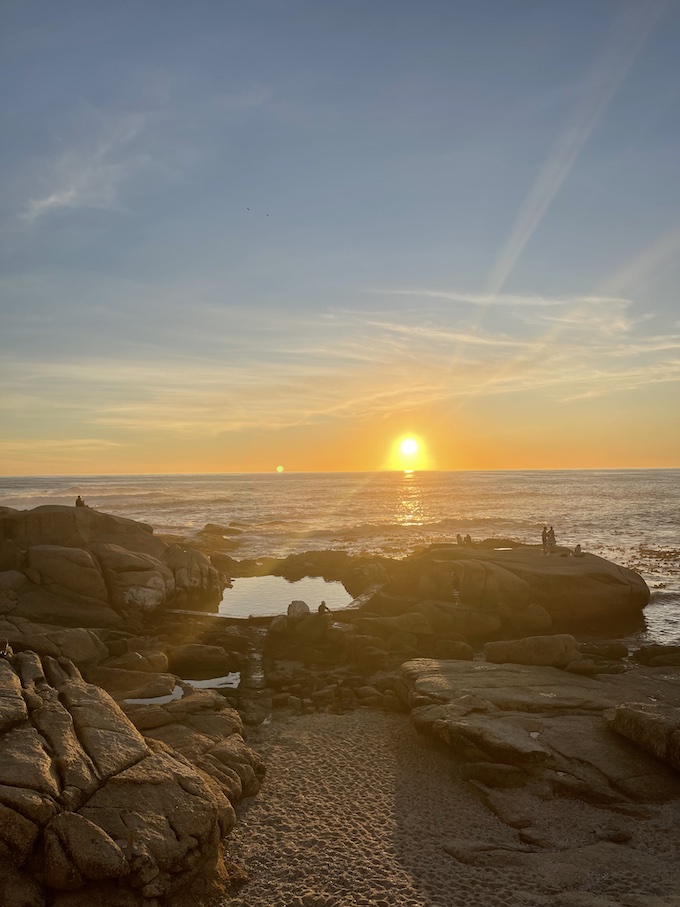 Saunders Rockpool at Sunset