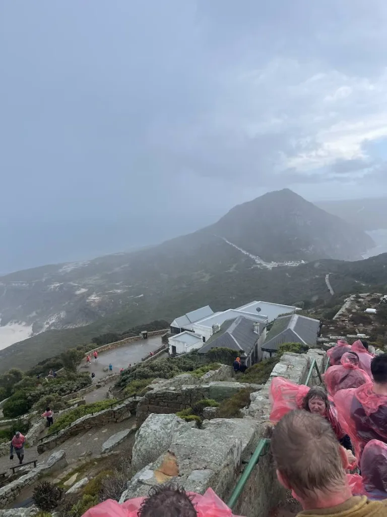 Cape Point in bad weather