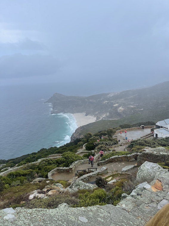View from Cape Point lighthouse