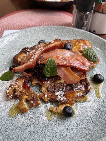 French toast at The Charles in De Waterkant