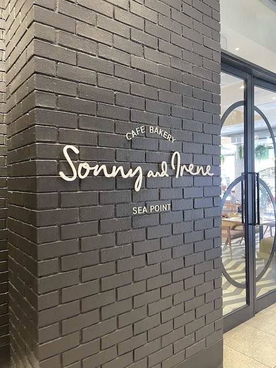 Sonny and Irene sign