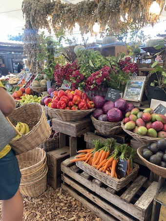Vegetables at Oranjezicht Market