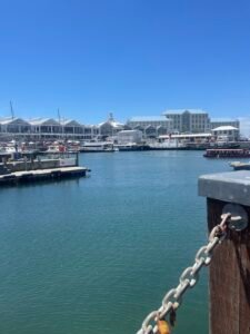 Waterfront view of the boat