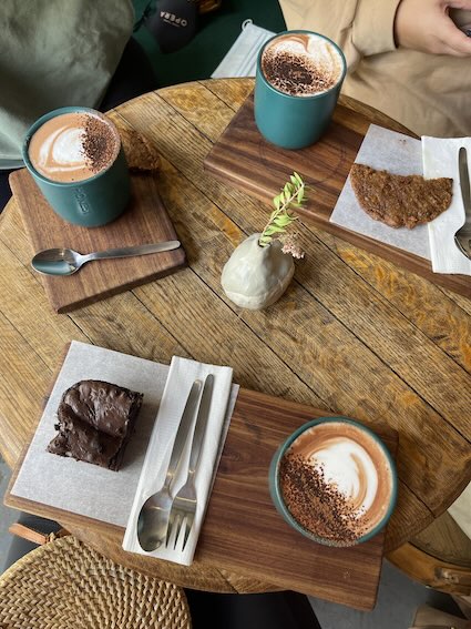 Honest chocolate cafe treats