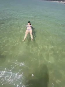 Hannah in Langebaan Lagoon