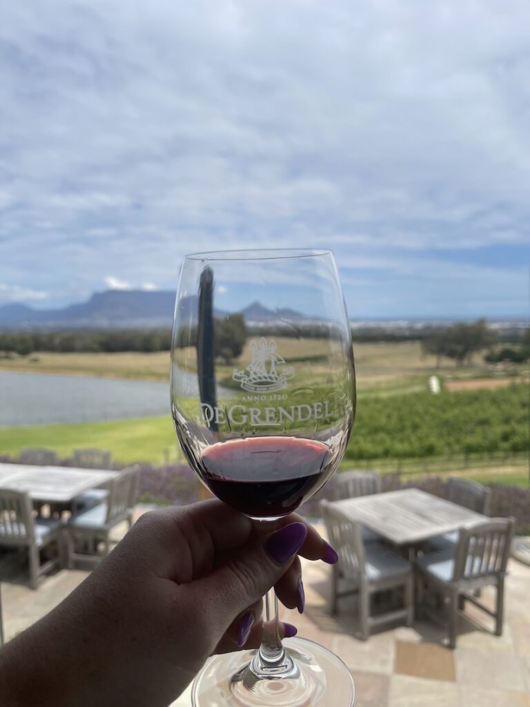 De Grendel red wine