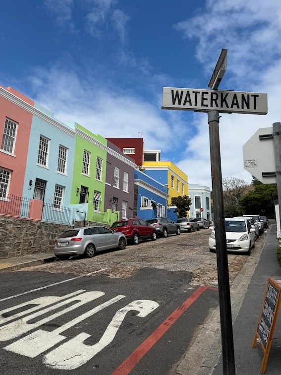 Colourful houses in De Waterkant
