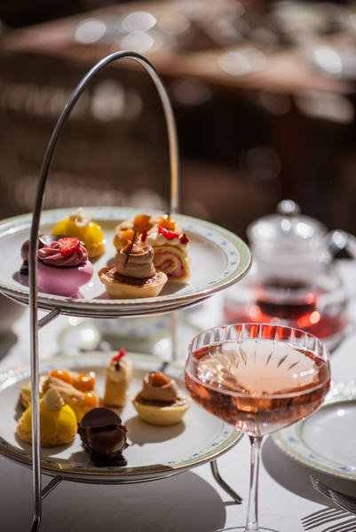 Mount Nelson afternoon tea with cap classique