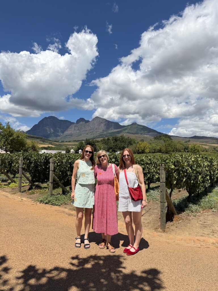 Hannah mum Mols at Babylonstoren