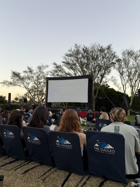 Galileo screen sunset