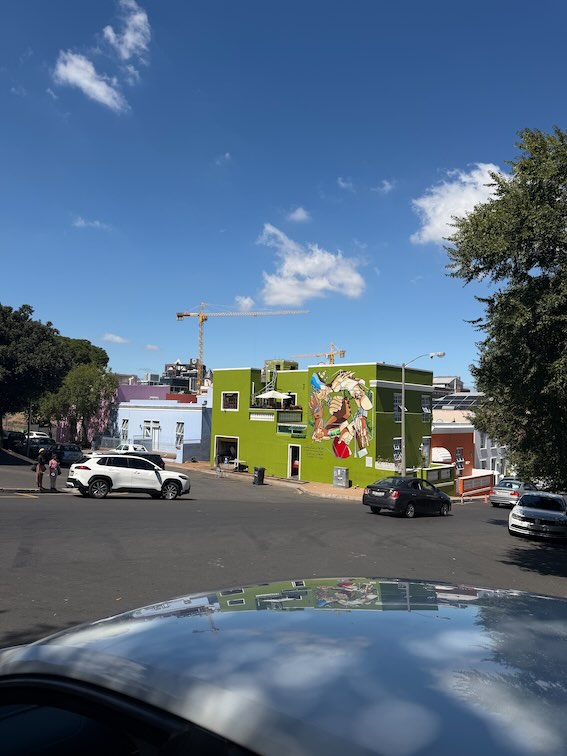 A mural in Bo Kaap