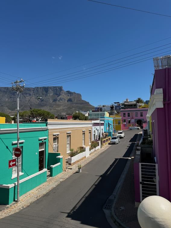 Bo Kaap from Mosque
