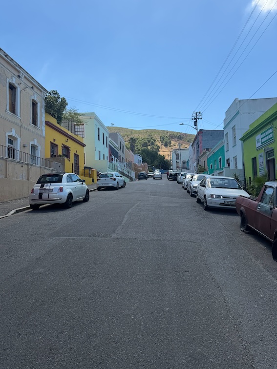 Colourful houses in Bo Kaap