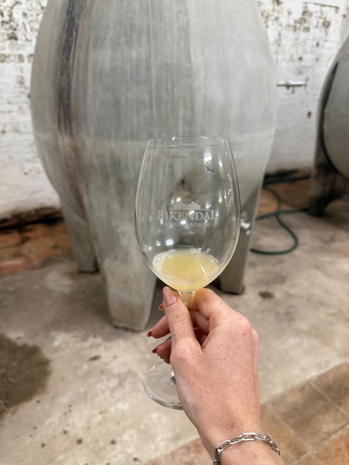 Wine behind the scenes at Eikendal