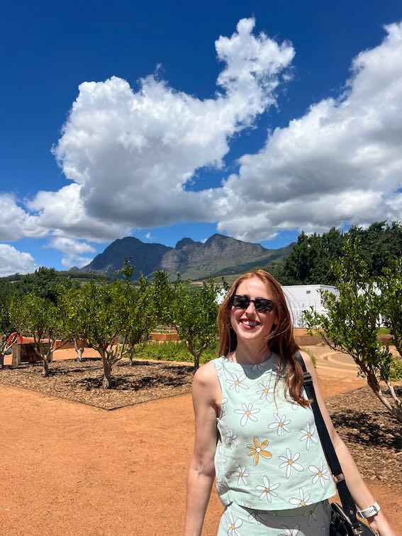 Hannah at Babylonstoren