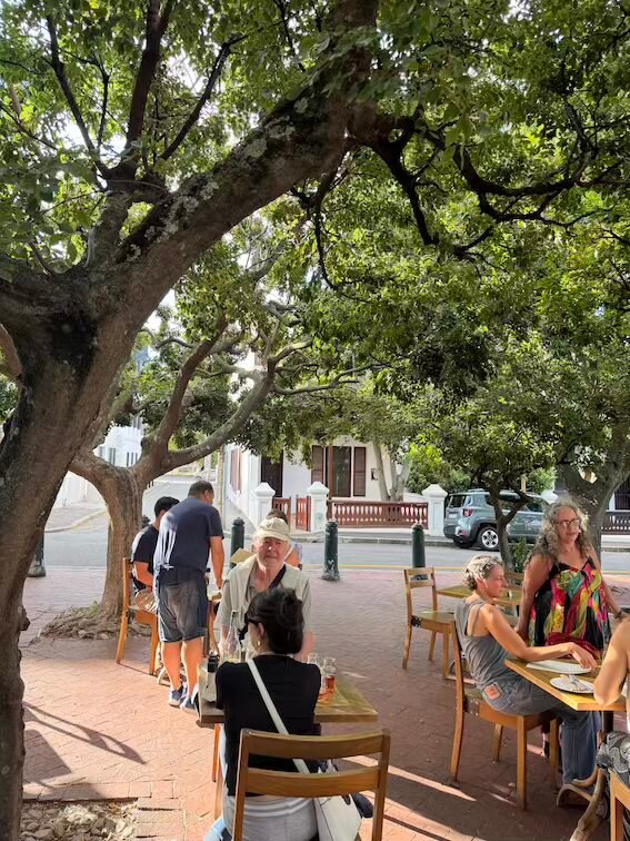 Maria's Greek Outside Area